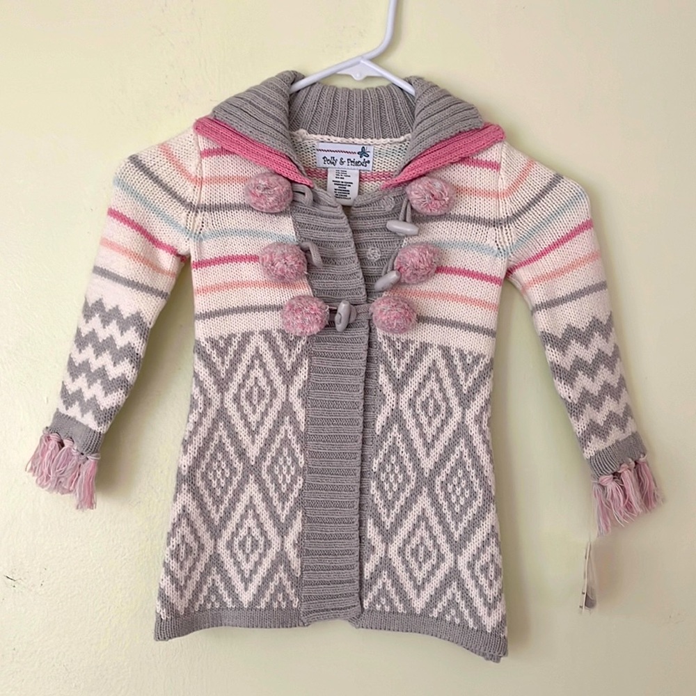 Polly & friends baby sweater 9-12 month